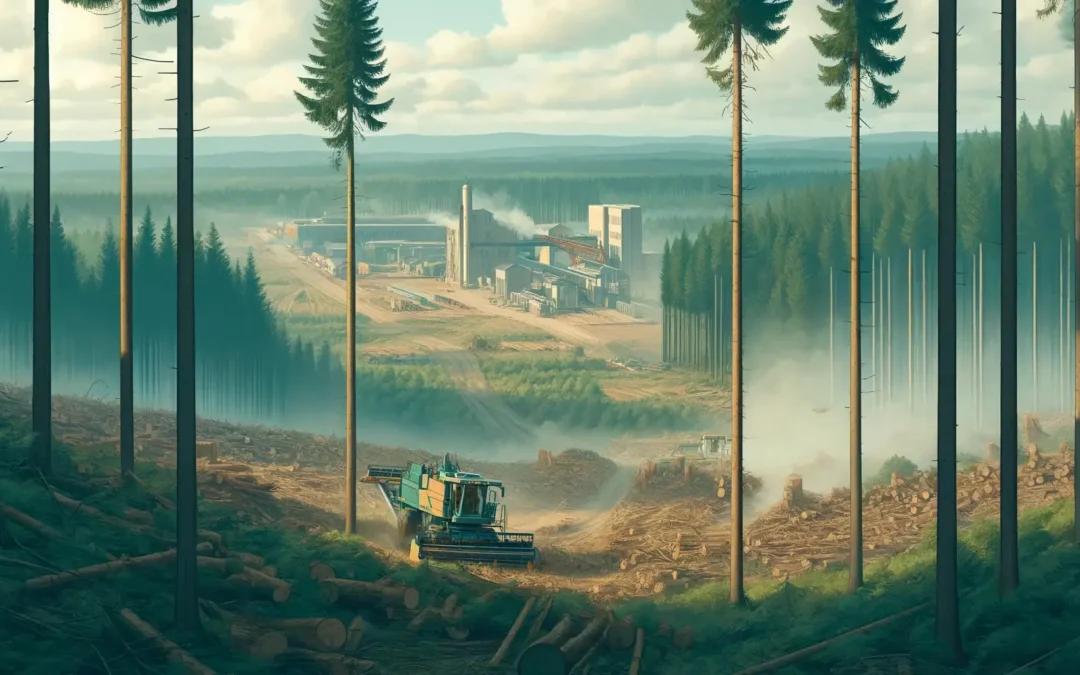 Hållbar gallring i svensk skog